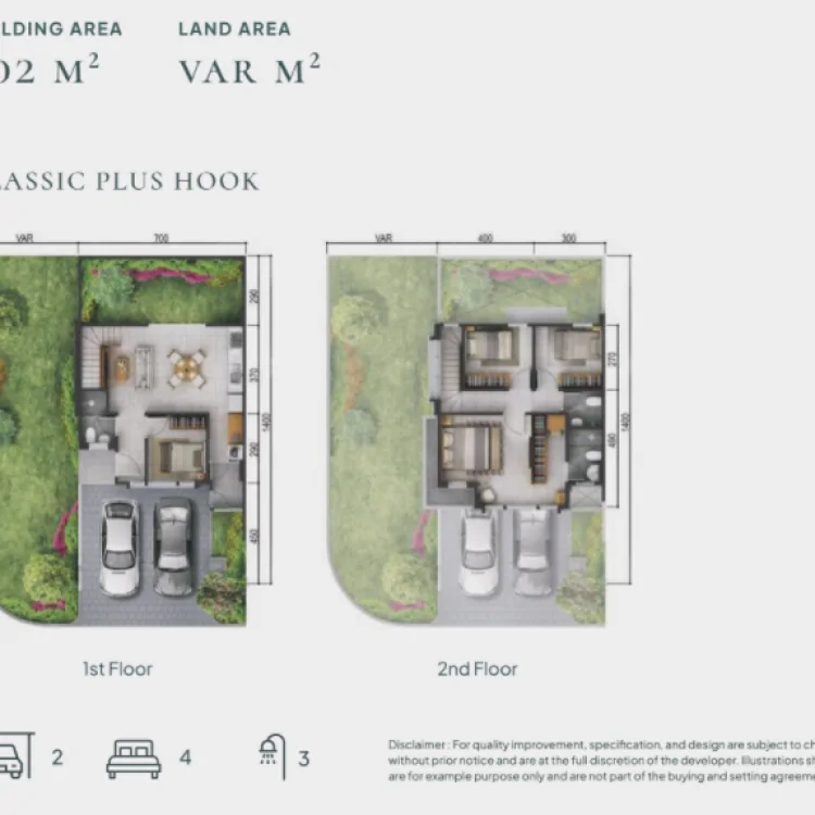 lyon classic plus hook summarecon rinoka